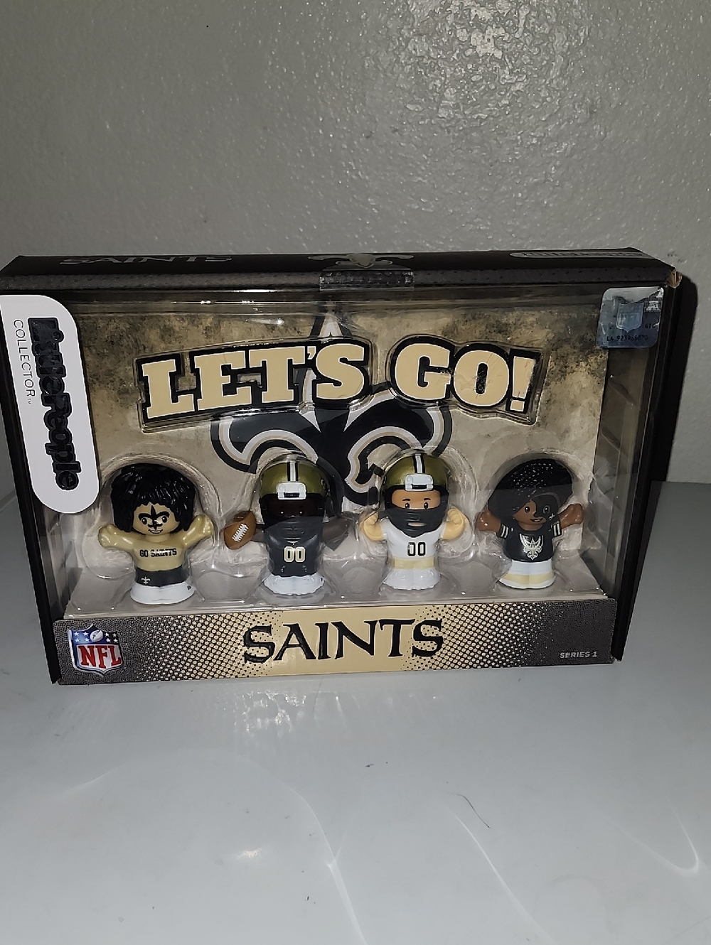 Fisher Price NFL New Orleans Saints Little People Special Collector's Edition